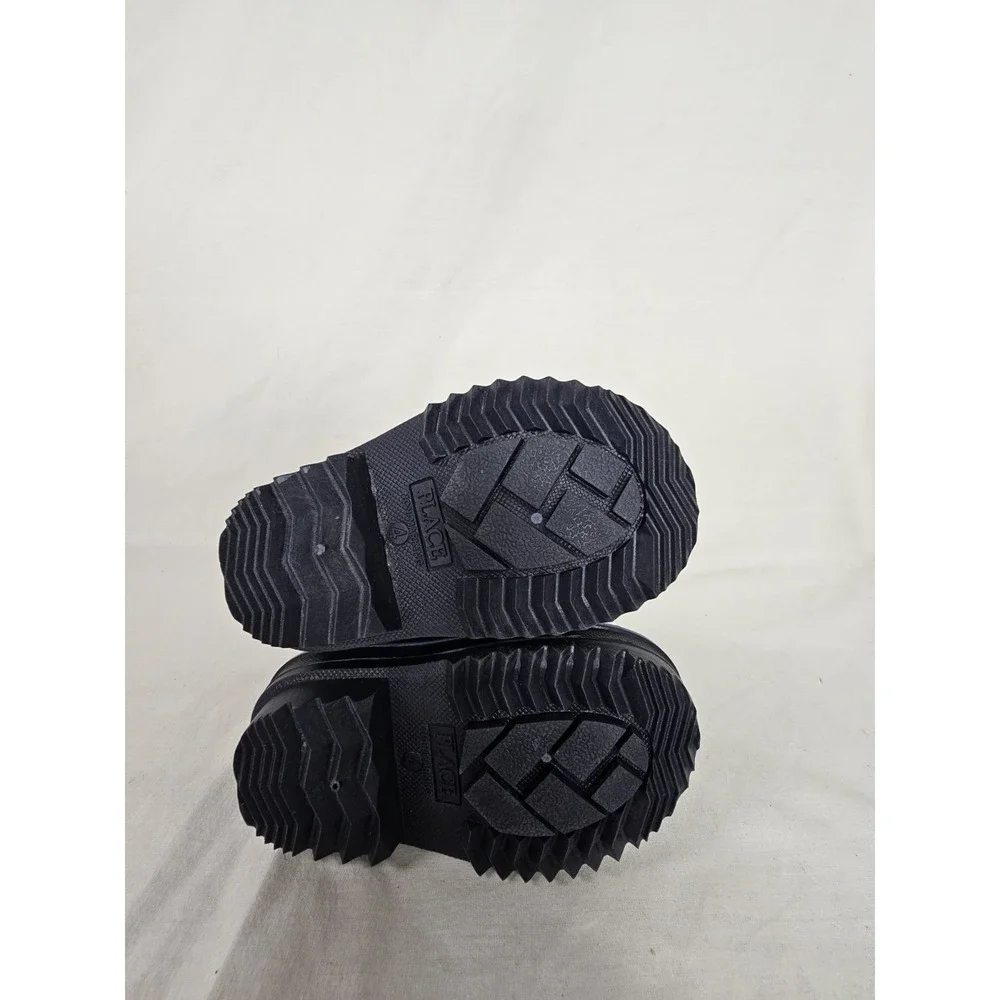 The Children's Place Boys Size 4 Blue Dinosaur Snow Boots Kids New Winter Shoes